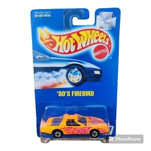 Hot Wheels Mattel 80's Firebird. Die Cast Metal